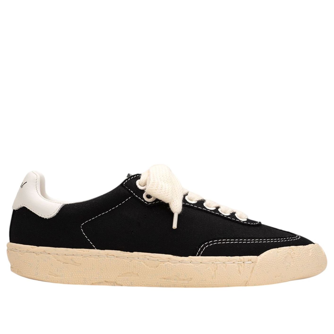 Maison MIHARA YASUHIRO FRANCIS PAST Low 'Black' S14FW705-BLACK