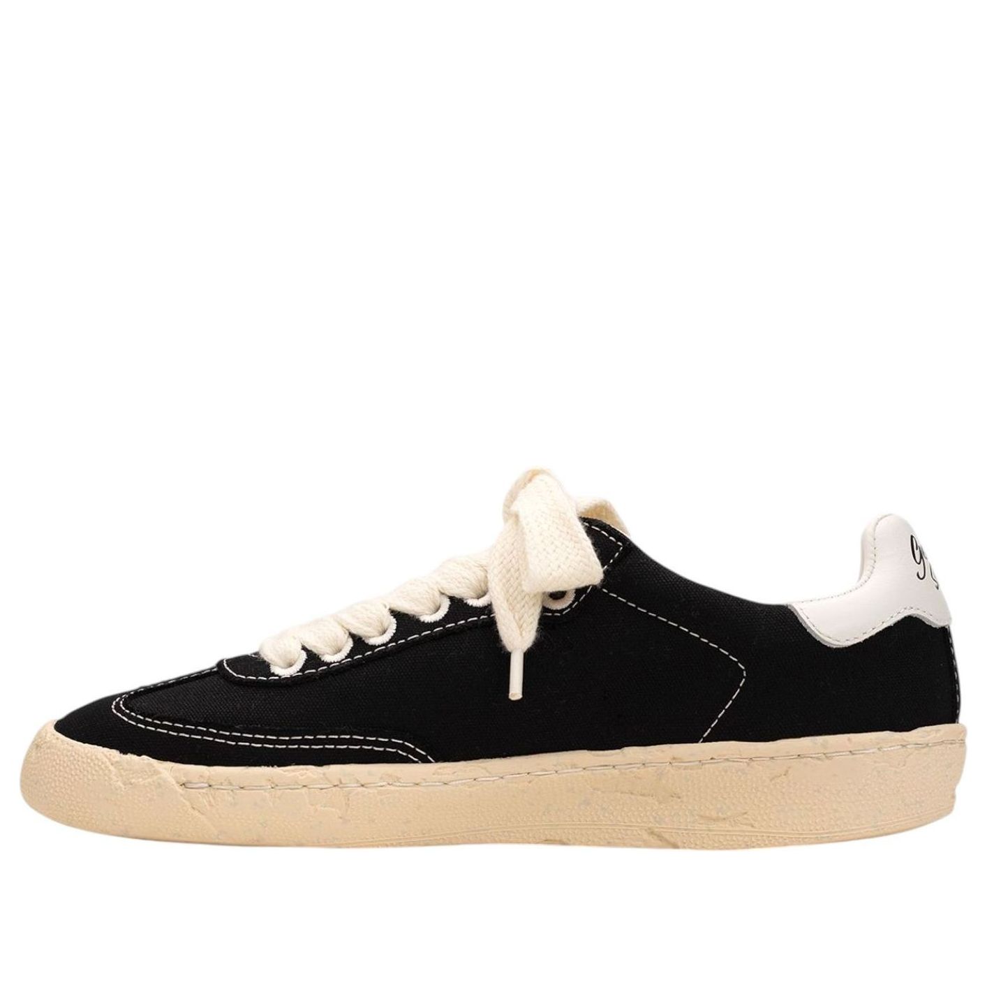 Maison MIHARA YASUHIRO FRANCIS PAST Low 'Black' S14FW705-BLACK