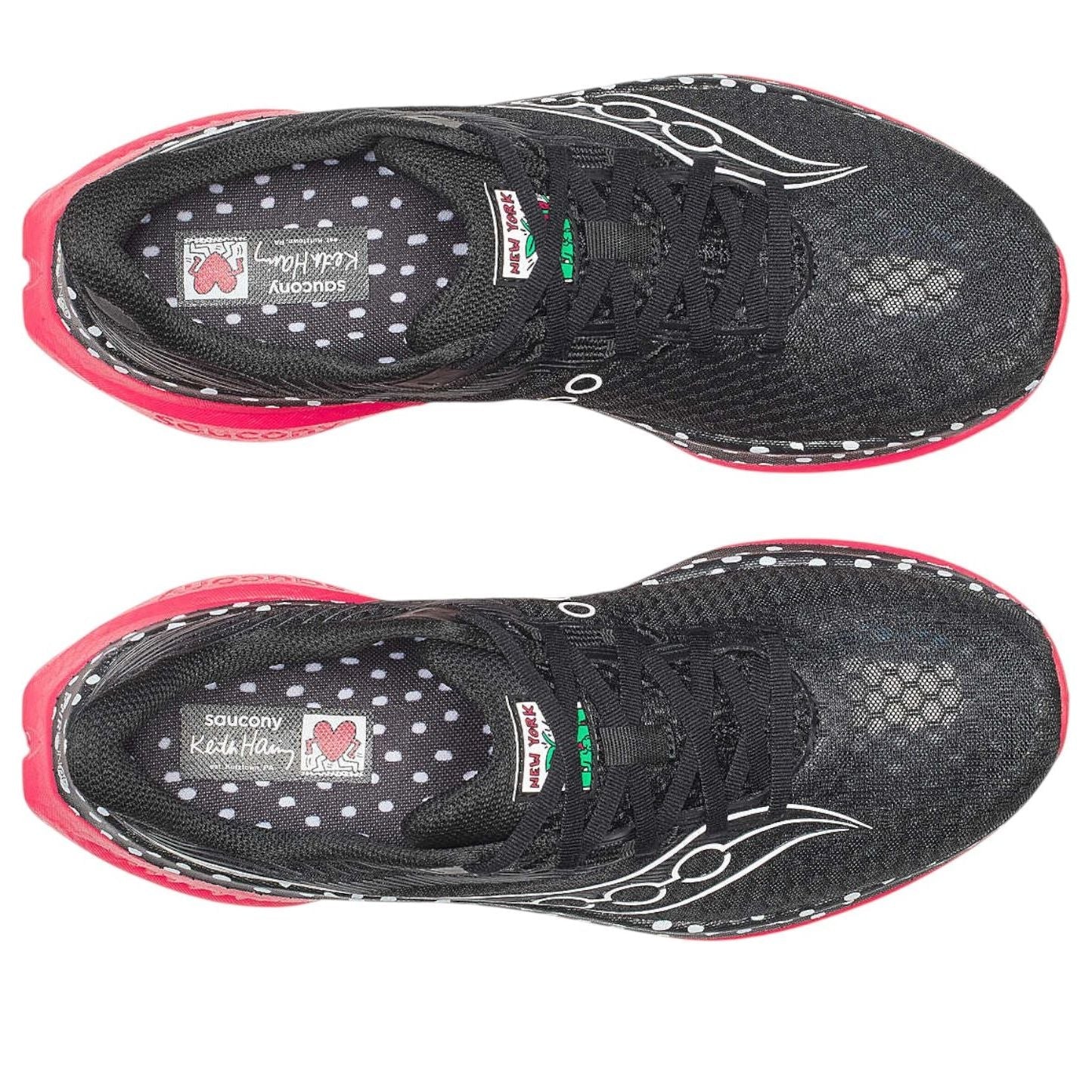 (WMNS) Saucony x Keith Haring NYC Endorphin Speed 5 'Black Red' S11007-212