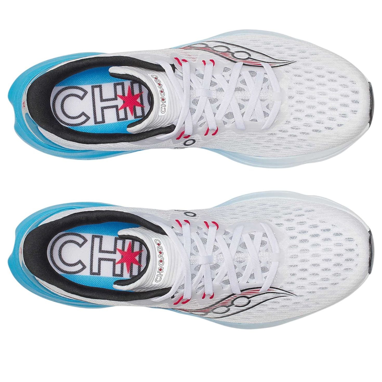 (WMNS) Saucony Chicago Kinvara 16 'White Blue' S11020-23