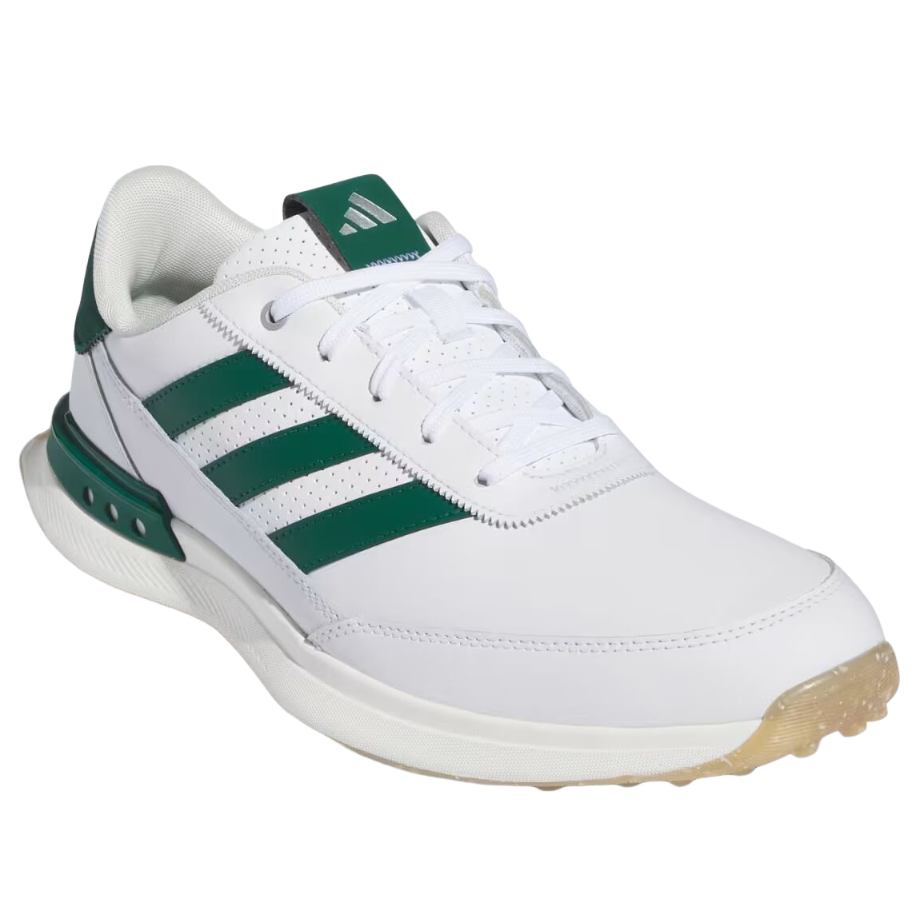 adidas S2G Spikeless Leather 24 Golf 'Cloud White Collegiate Green Gum' IF0299