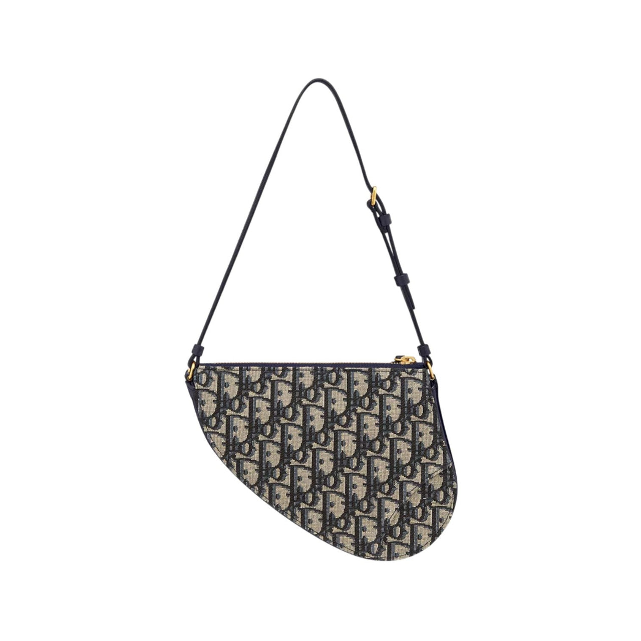 (WMNS) DIOR Saddle Rodeo Pouch 'Blue Oblique Jacquard' S5909CTZQ-M928