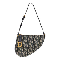 (WMNS) DIOR Saddle Rodeo Pouch 'Blue Oblique Jacquard' S5909CTZQ-M928