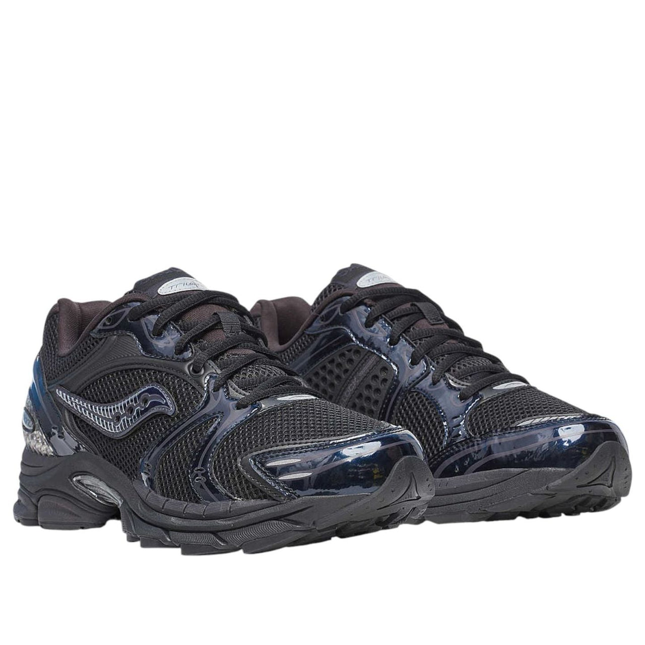 (WMNS) Saucony ProGrid Triumph 4 Chroma 'Black' S60817-3