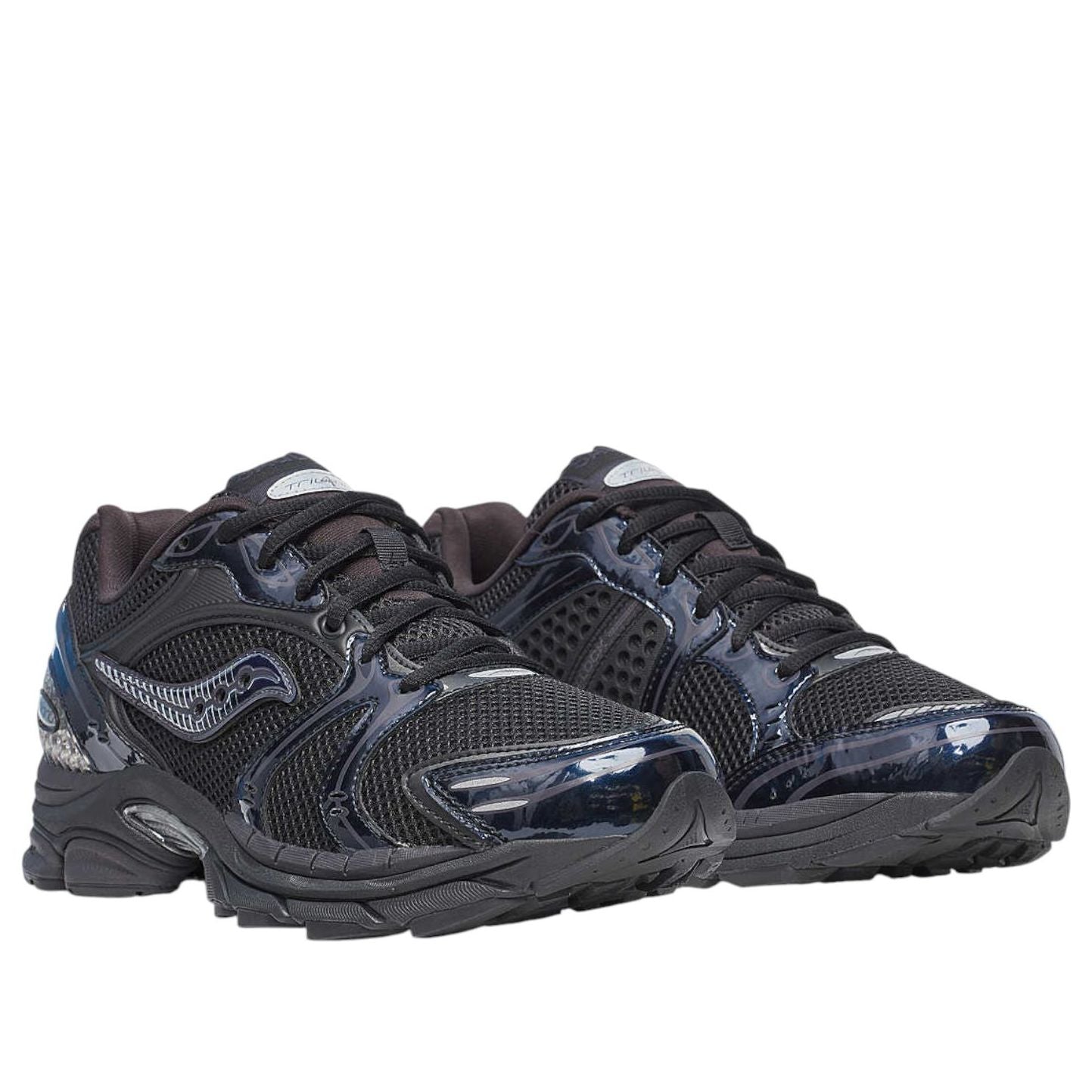 (WMNS) Saucony ProGrid Triumph 4 Chroma 'Black' S60817-3