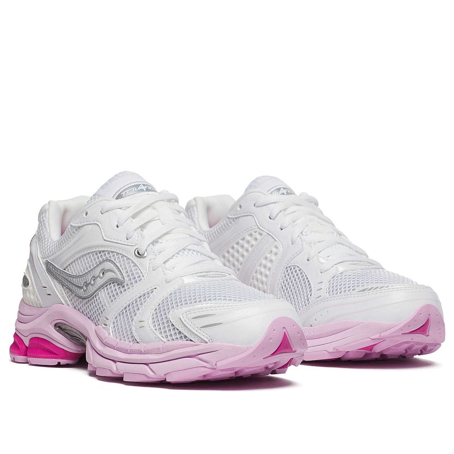 (WMNS) Saucony ProGrid Triumph 4 'White Pink' S60901-1