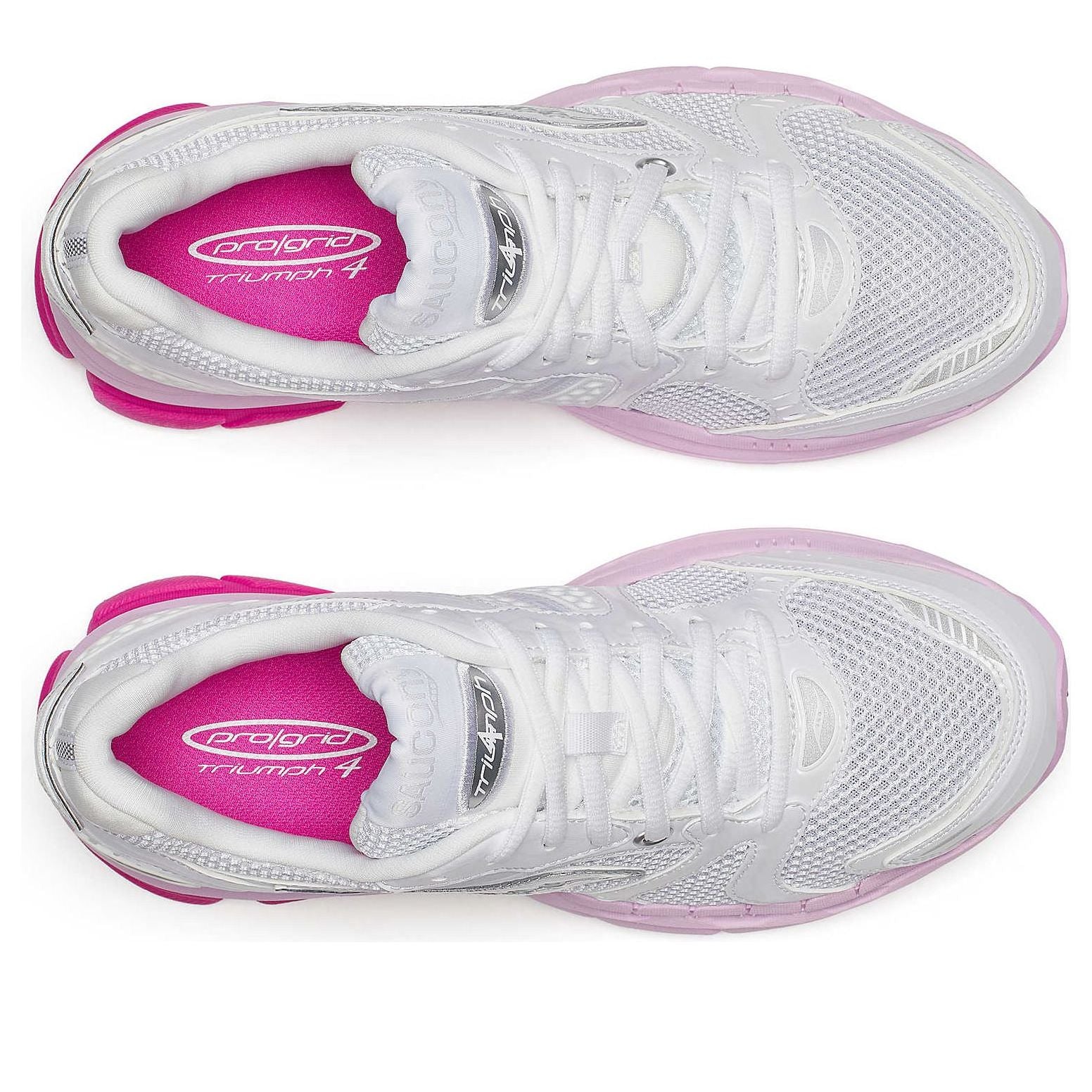 (WMNS) Saucony ProGrid Triumph 4 'White Pink' S60901-1