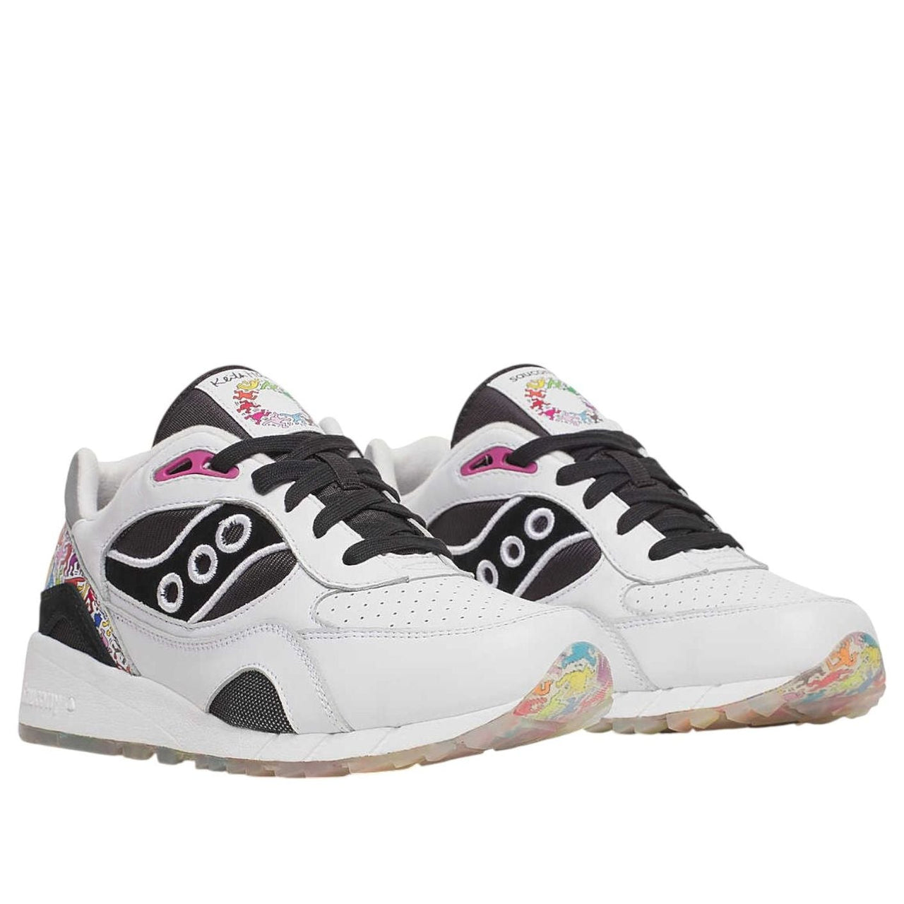 (WMNS) Saucony x Keith Haring Shadow 6000 'White Multi' S60973-1