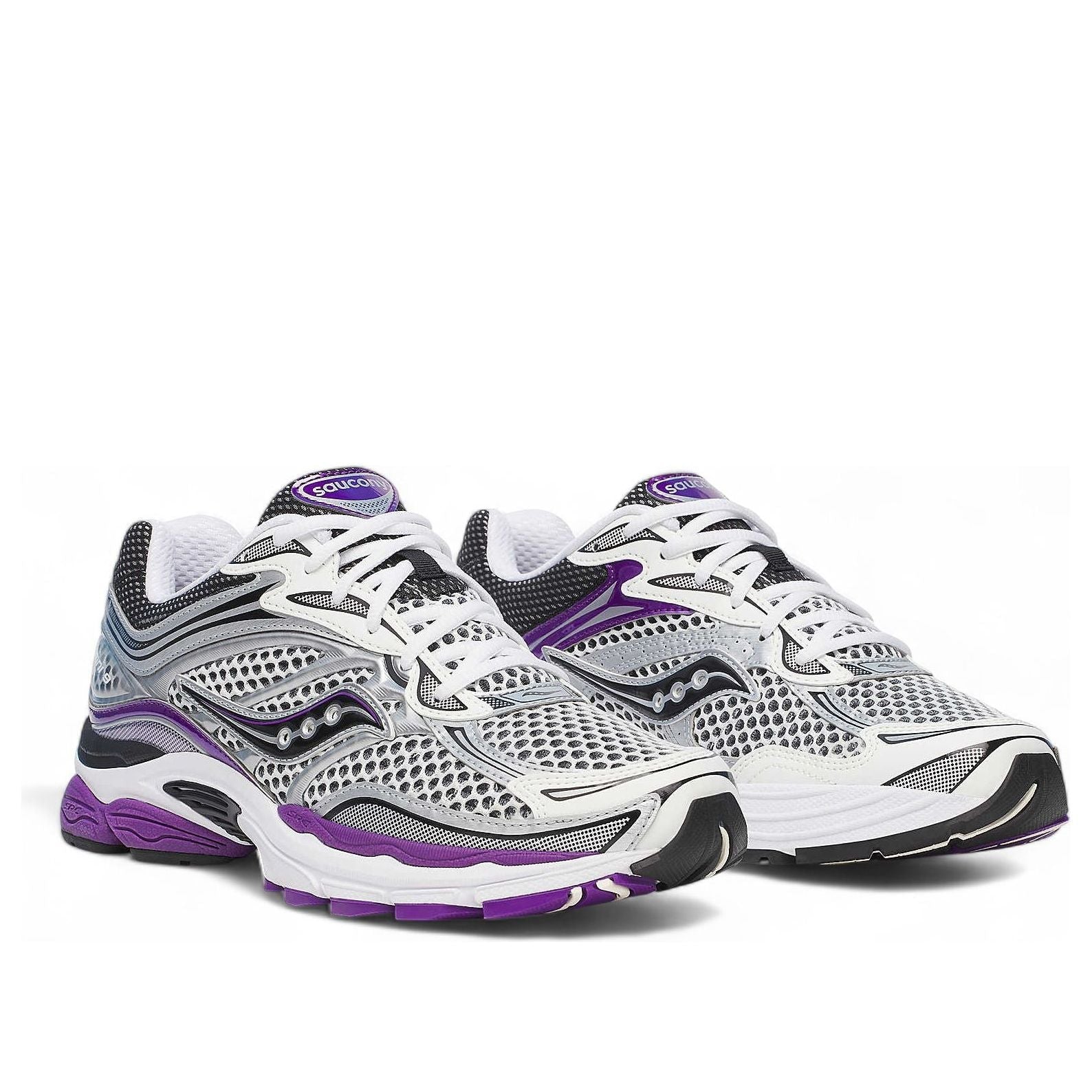 Saucony ProGrid Omni 9 'White Black Silver Purple' S70739-10