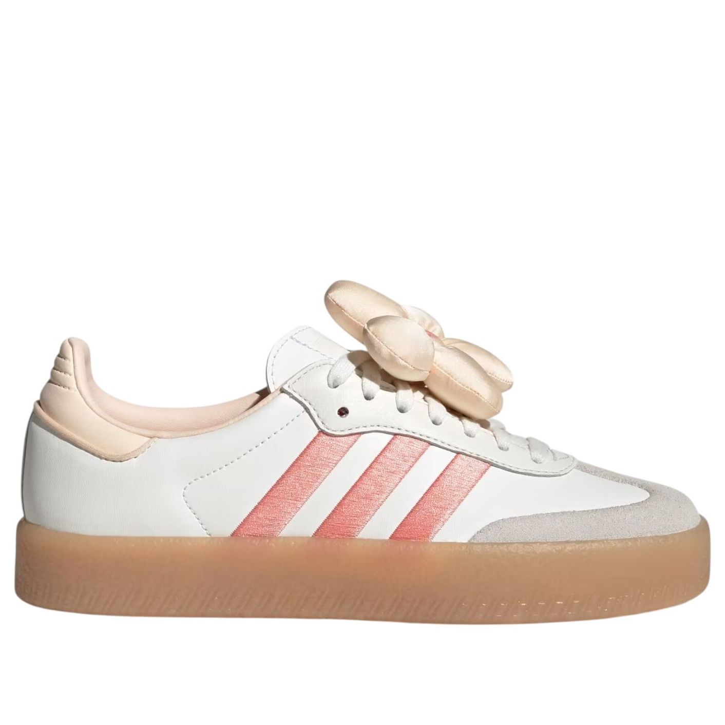 (WMNS) adidas Sambae W 'Cloud White Semi Pink Spark Bliss Orange' JR3334