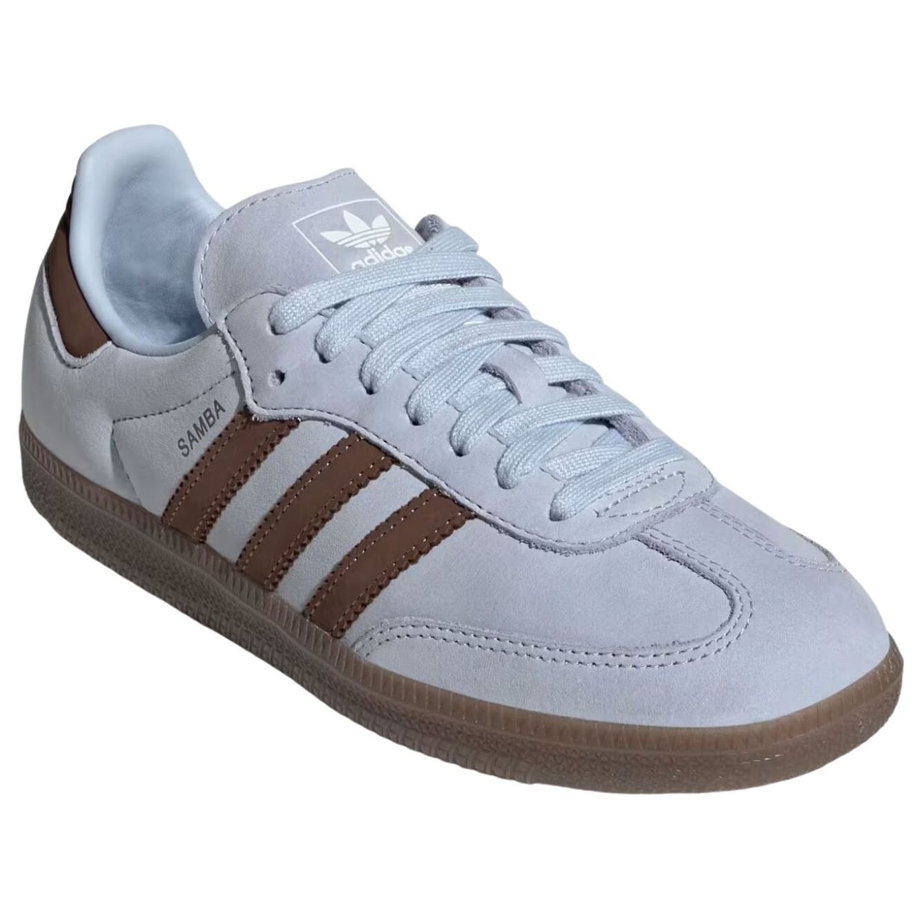 (WMNS) adidas Samba 'Crystal Sky Earth Strata Cloud White' IH9167