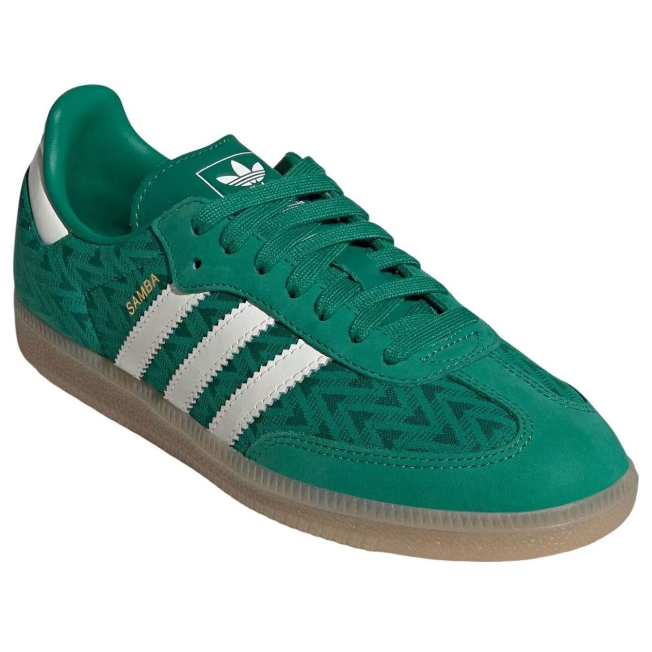 (WMNS) adidas Samba 'Bold Green Off White Gold Metallic' IH3976