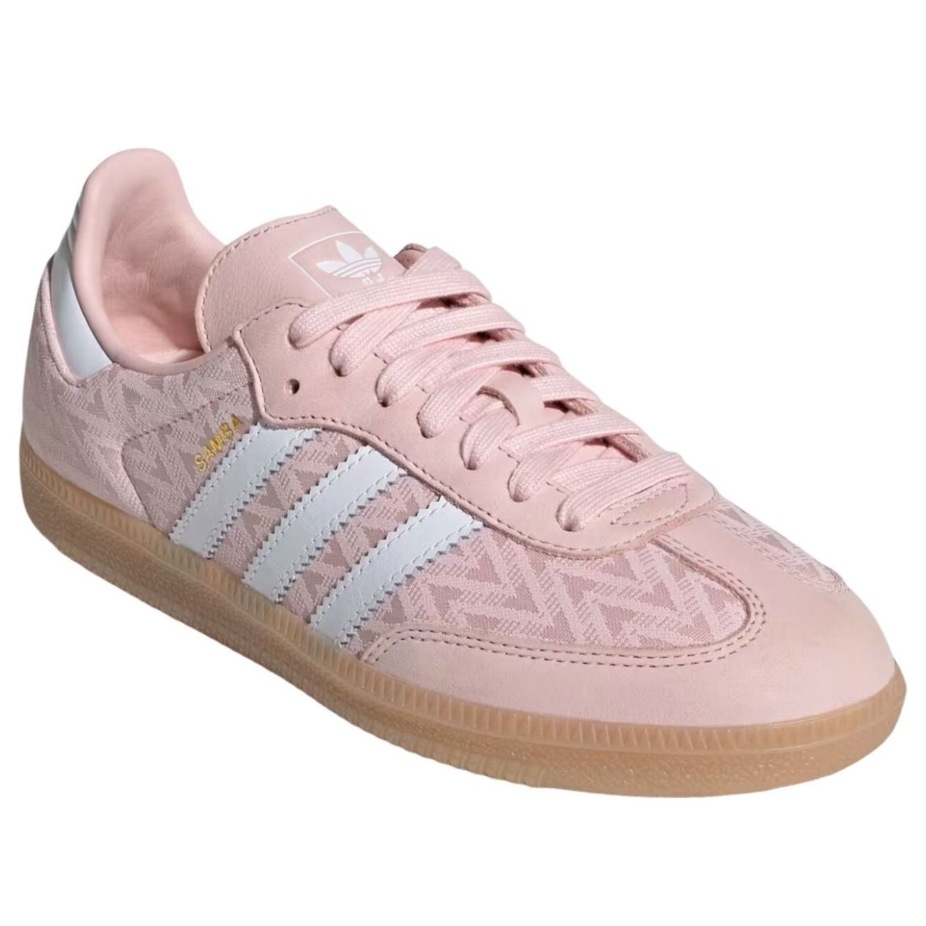 (WMNS) adidas Samba 'Sandy Pink Cloud White Gold Metallic' IH3977