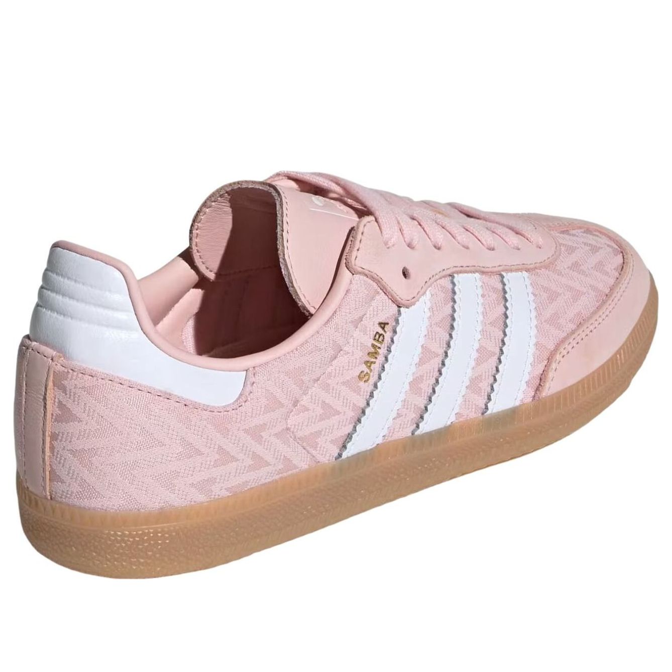 (WMNS) adidas Samba 'Sandy Pink Cloud White Gold Metallic' IH3977
