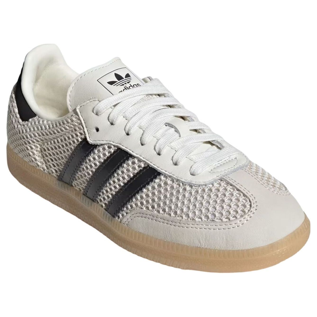 (WMNS) adidas Samba 'Off White Carbon Gold Metallic' IH4003
