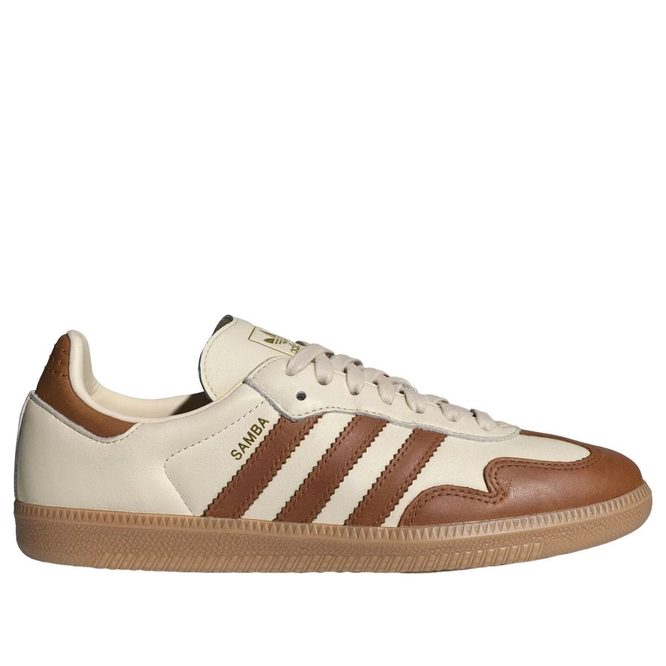 (WMNS) adidas Samba 'Wonder White Dusky Bronze Gold Metallic' KJ0996