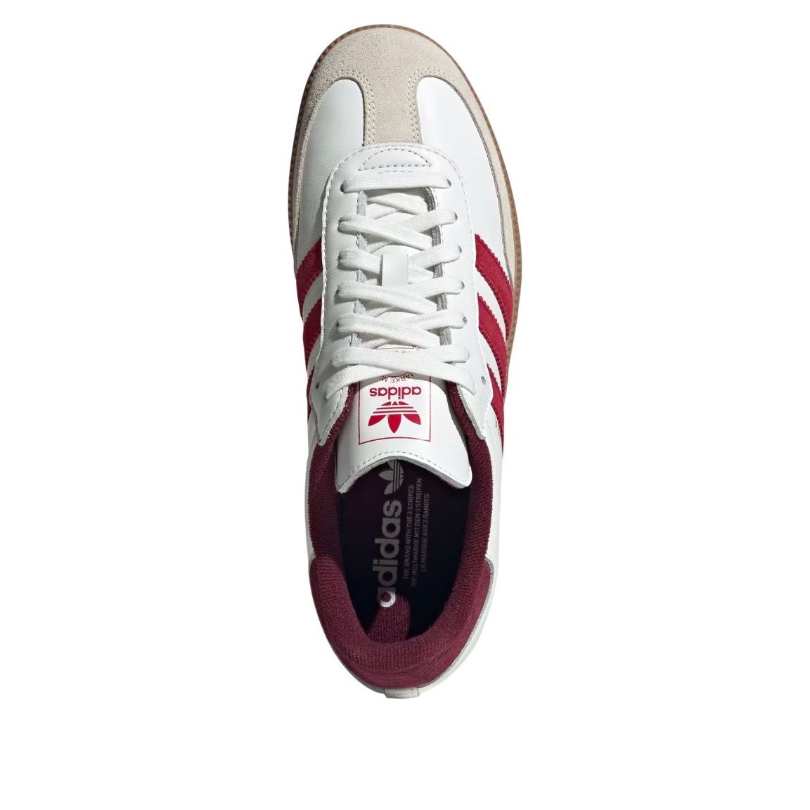 adidas Samba 'White Better Scarlet' JI3201