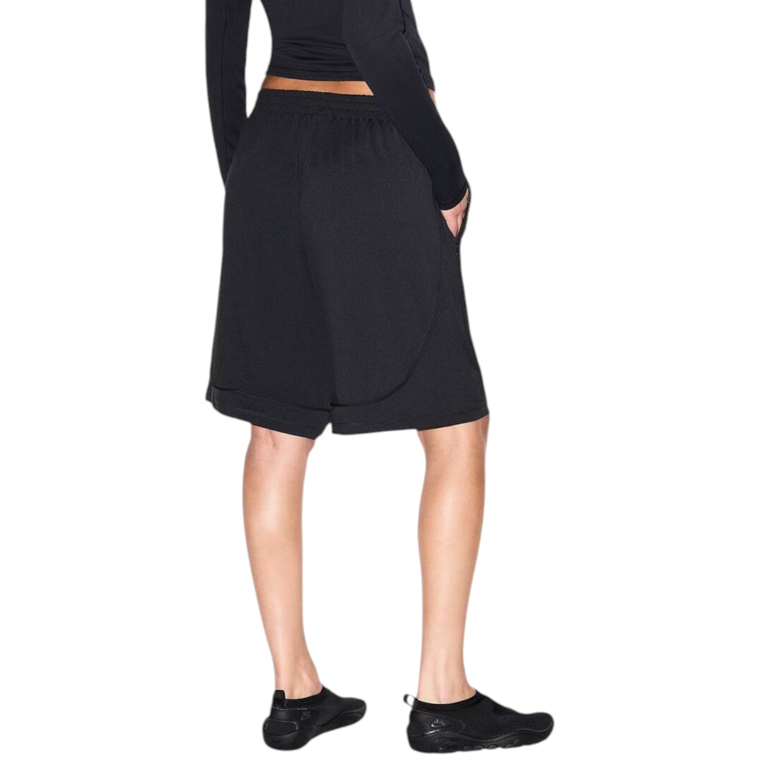 (WMNS) Nike x SKIMS Airy Relaxed Shorts 'Obsidian' SHSHO8632W-OBD