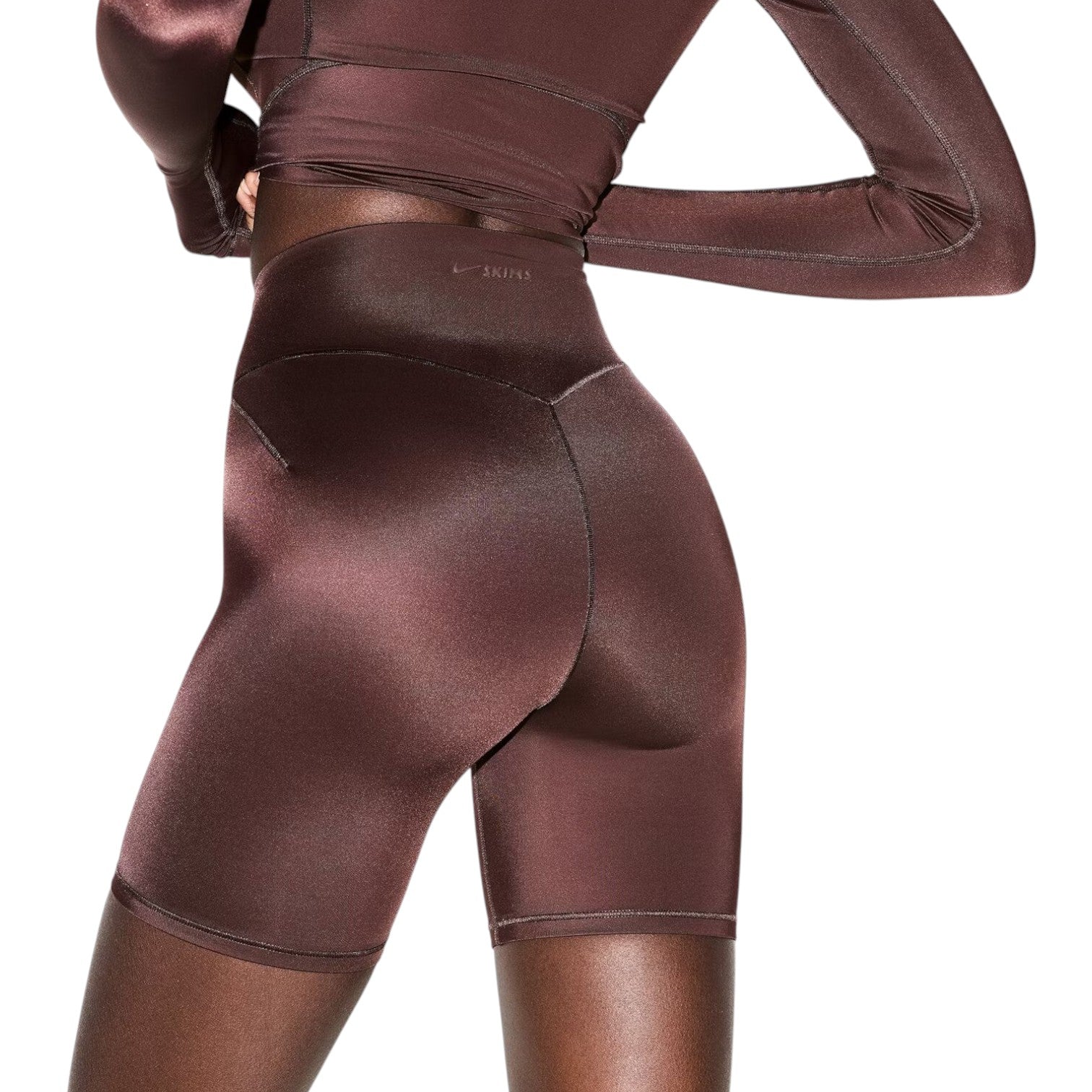 (WMNS) Nike x SKIMS Shine High-Waisted 5" Biker Shorts 'Phoenix' SHSHO8806W-PHO