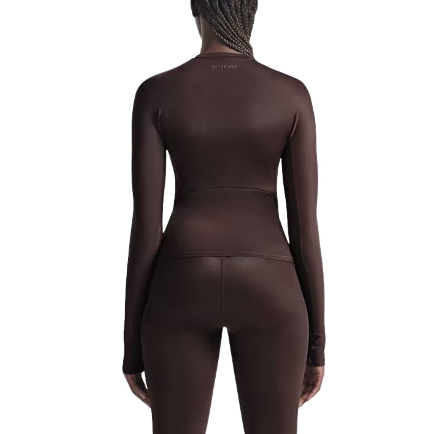 (WMNS) Nike x SKIMS Shine Long-Sleeve Crew-Neck Top 'Phoenix' TPLST3249-PHO