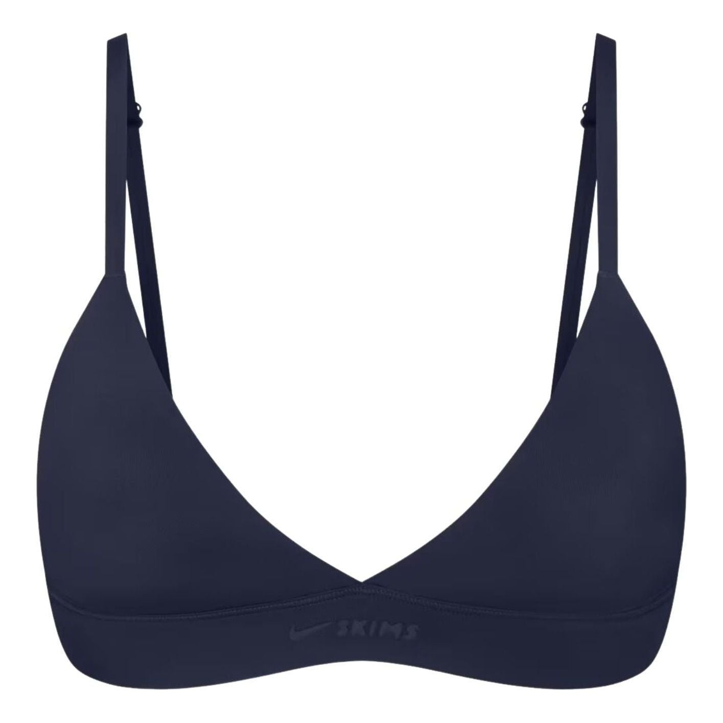 (WMNS) Nike x SKIMS Shine Triangle Bra 'Navy' BRSPT7842W-NVY