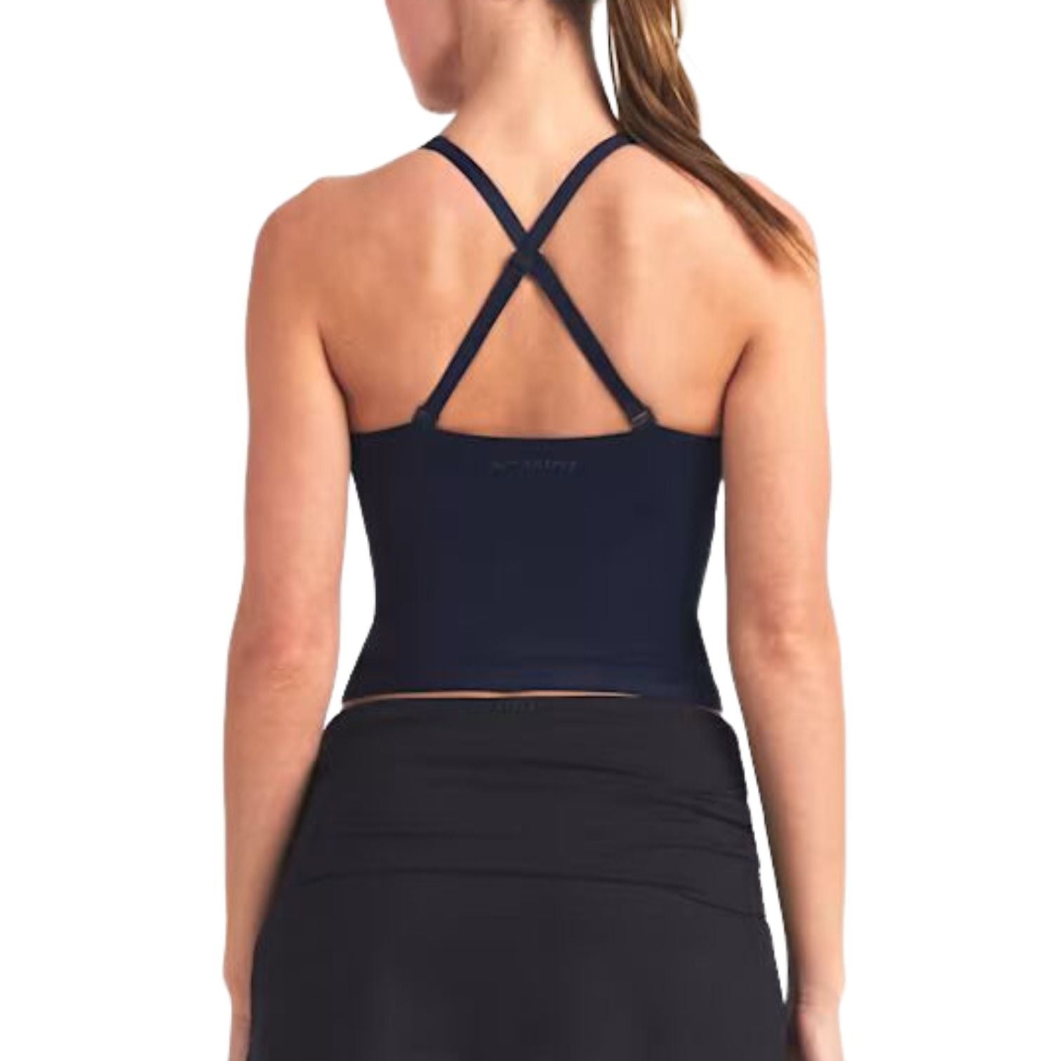 (WMNS) Nike x SKIMS Shine V-Neck Tank Top 'Navy' SLSLS8621W-NVY