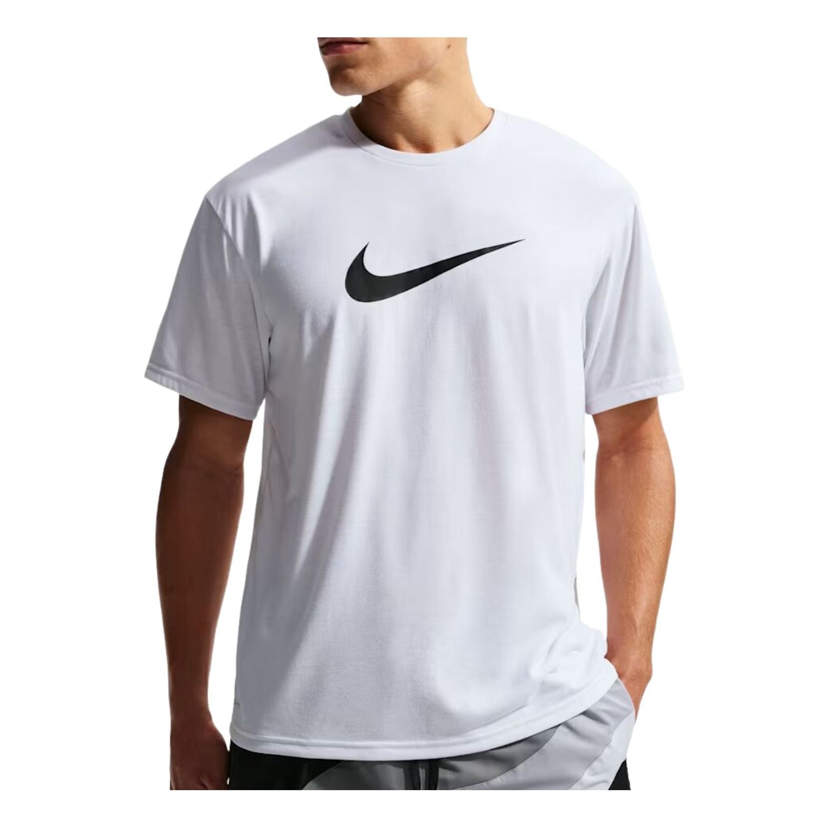 Nike Swim Hydroguard Dri-FIT UV Short Sleeve T-Shirt 'White' NESSG523-100