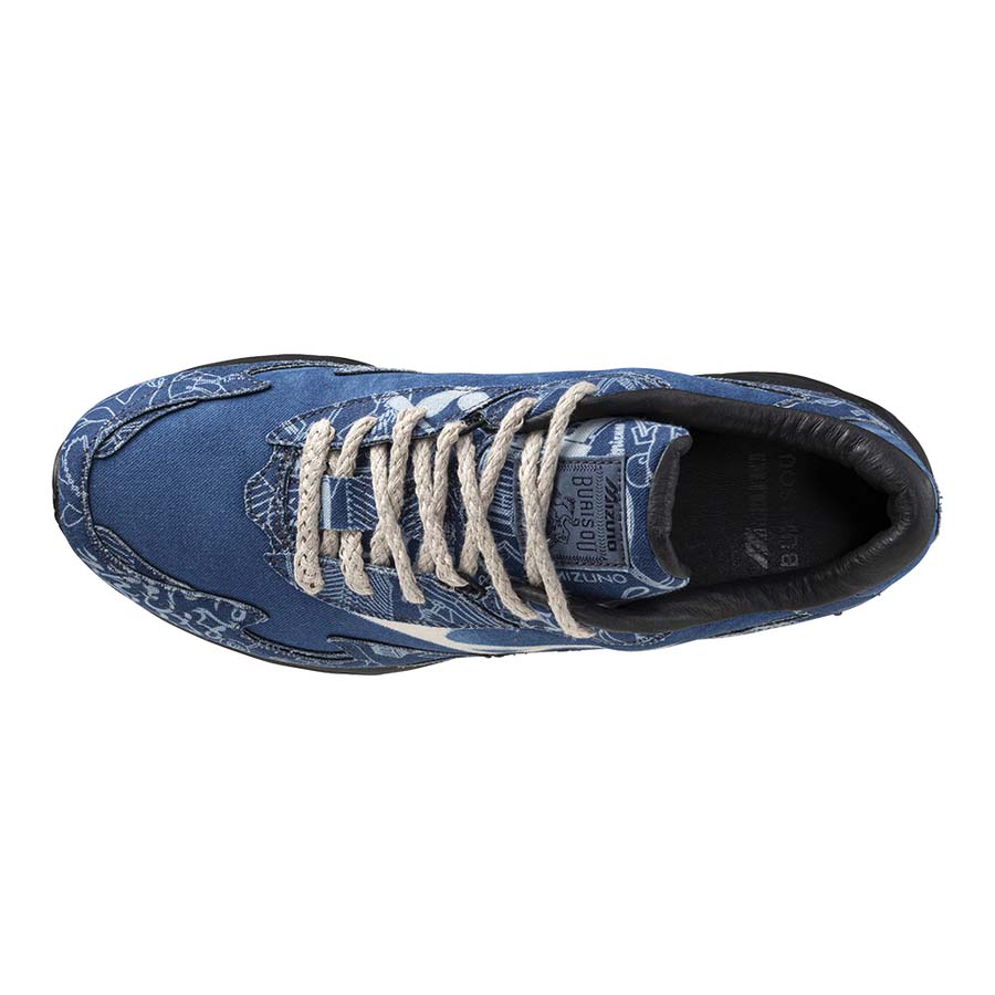 Mizuno x BUAISOU Wave Rider Beta 'Mugen Blue White' D1GD244101