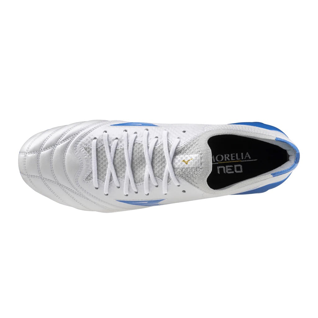 Mizuno Morelia Neo IV Beta Elite FG 'Mugen Pack White Blue' P1GA244225