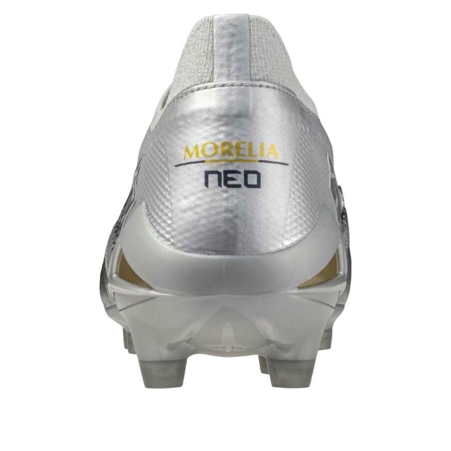 Mizuno Morelia Neo 4 Beta Japan FG 'Platinum Silver Pack Silver Gold' P1GA254004