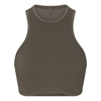(WMNS) Nike x SKIMS Ribbed Seamless Racer Front Bra 'Dusty Oakmoss' BABRA9714W-DOD