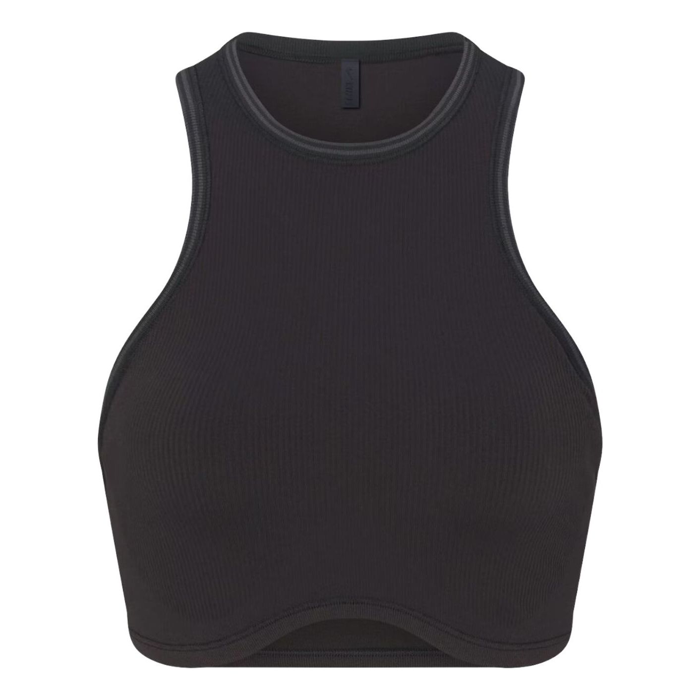 (WMNS) Nike x SKIMS Ribbed Seamless Racer Front Bra 'Obsidian' BABRA9714W-OAR