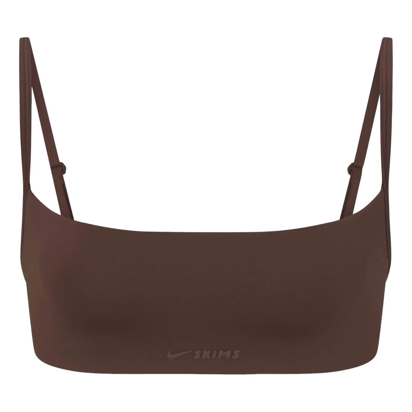 (WMNS) Nike x SKIMS Matte Thin-Strap Micro Bra 'Dark Sepia' BASPT9482W-DSP