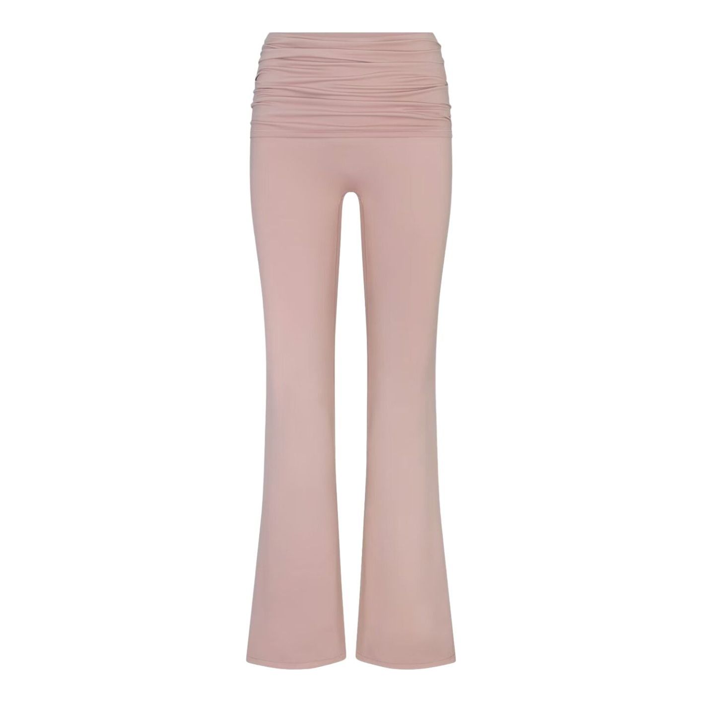 (WMNS) Nike x SKIMS Matte Foldover Slim Flare Legging 'Himalayan' BOLEG9493W-HIM
