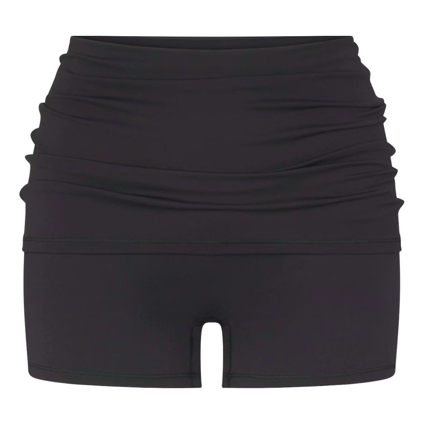 (WMNS) Nike x SKIMS Matte 3" Foldover Short 'Obsidian' BOSHO9490W-OBD