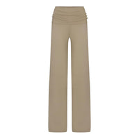 (WMNS) Nike x SKIMS Stretch Knit Foldover Wide Leg Pant 'Dune' PTLEG10176W-DNE