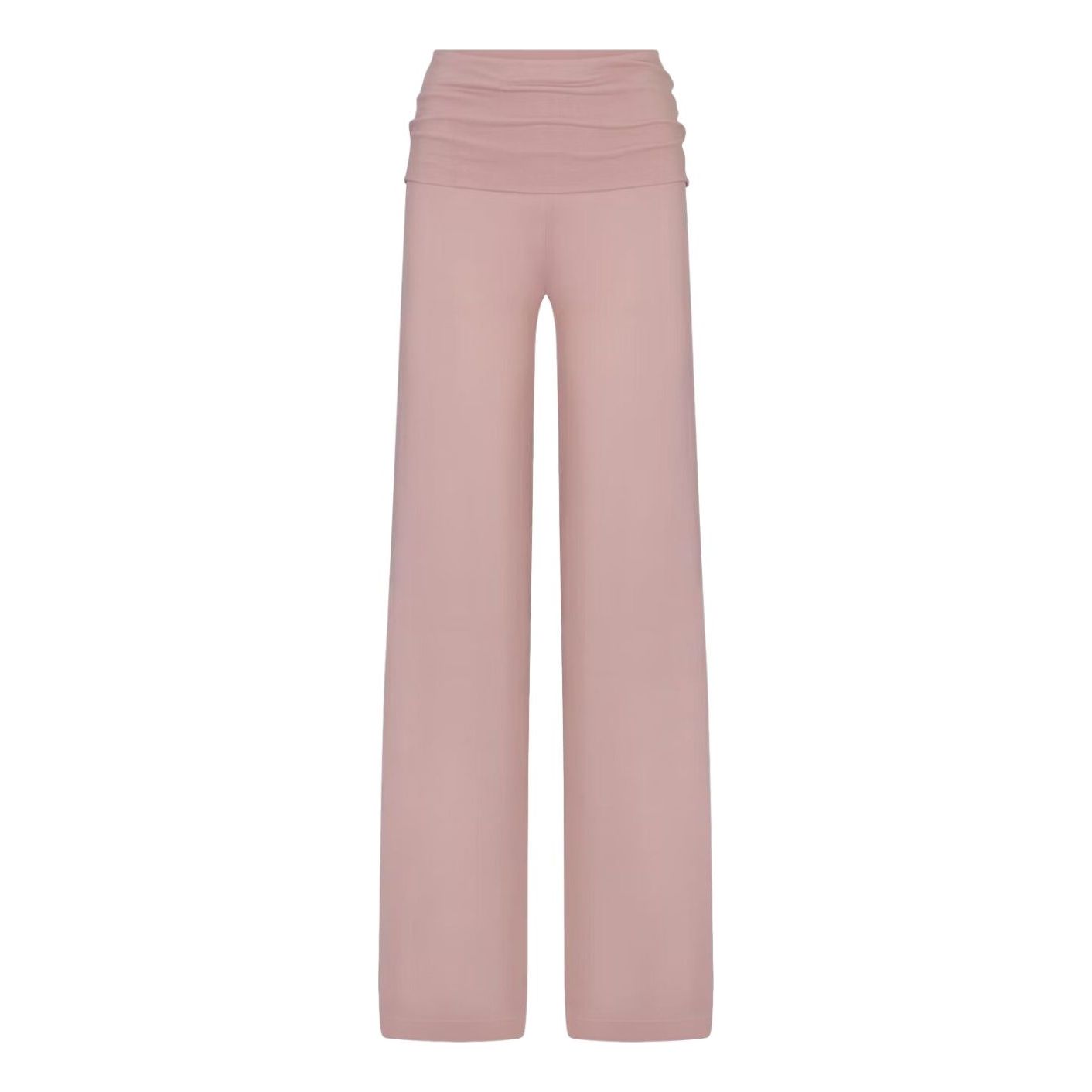 Nike x SKIMS Stretch Knit Foldover Wide Leg Pant 'Himalayan' PTLEG10176W-HIM