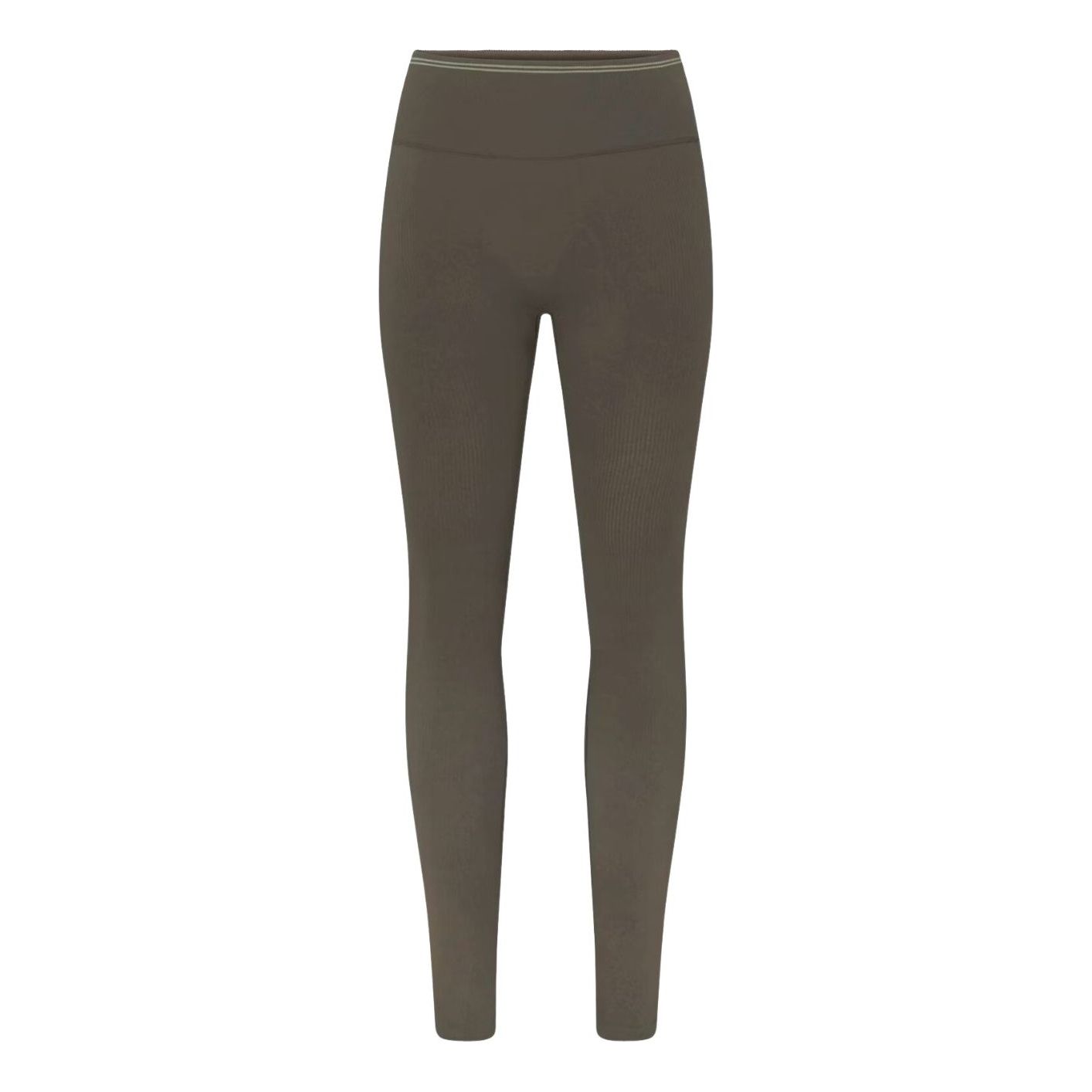 (WMNS) Nike x SKIMS Ribbed Seamless 26" Legging 'Dusty Oakmoss' PTLEG10262W-DOD