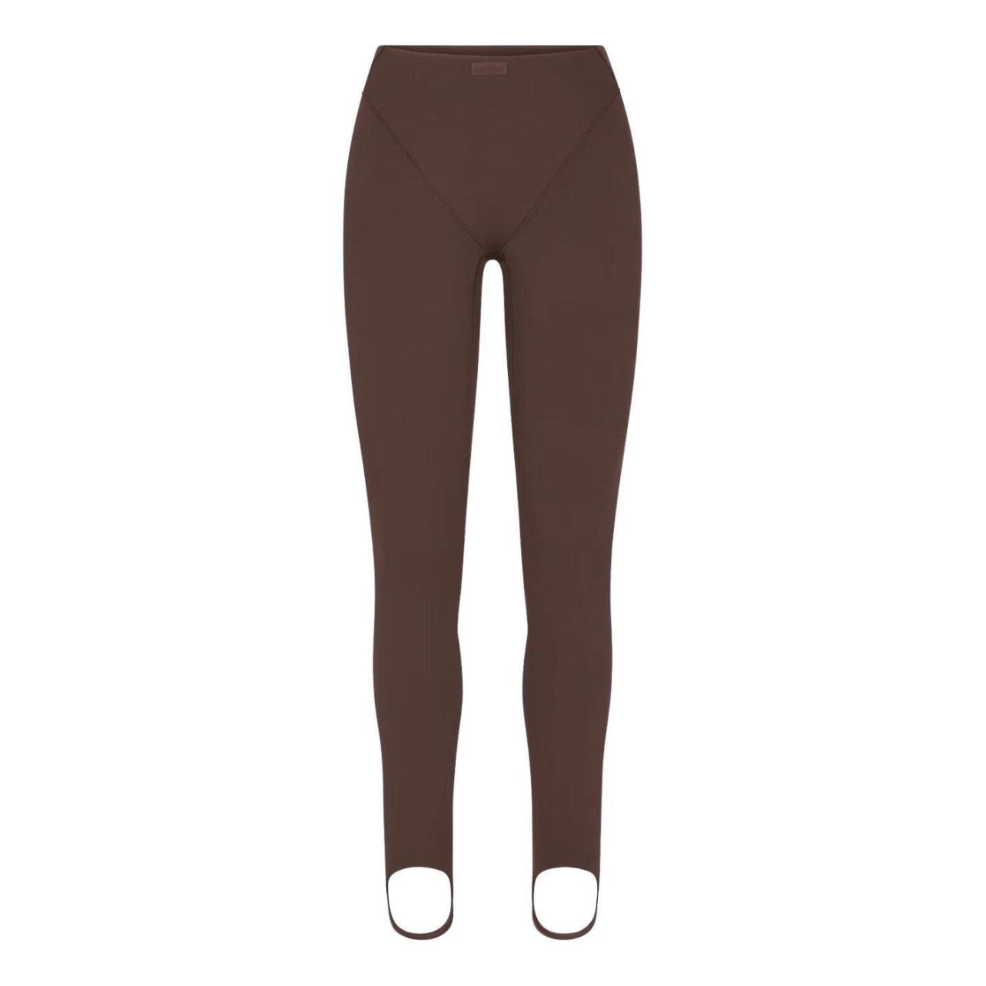 (WMNS) Nike x SKIMS Matte V-Line Stirrup Legging 'Dark Sepia' PTLEG9696W-DSP