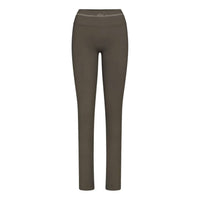 (WMNS) Nike x SKIMS Ribbed Seamless 34" Straight Legging 'Dusty Oakmoss' PTLEG9722W-DOD