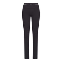 (WMNS) Nike x SKIMS Ribbed Seamless 34" Straight Legging 'Obsidian' PTLEG9722W-OAR