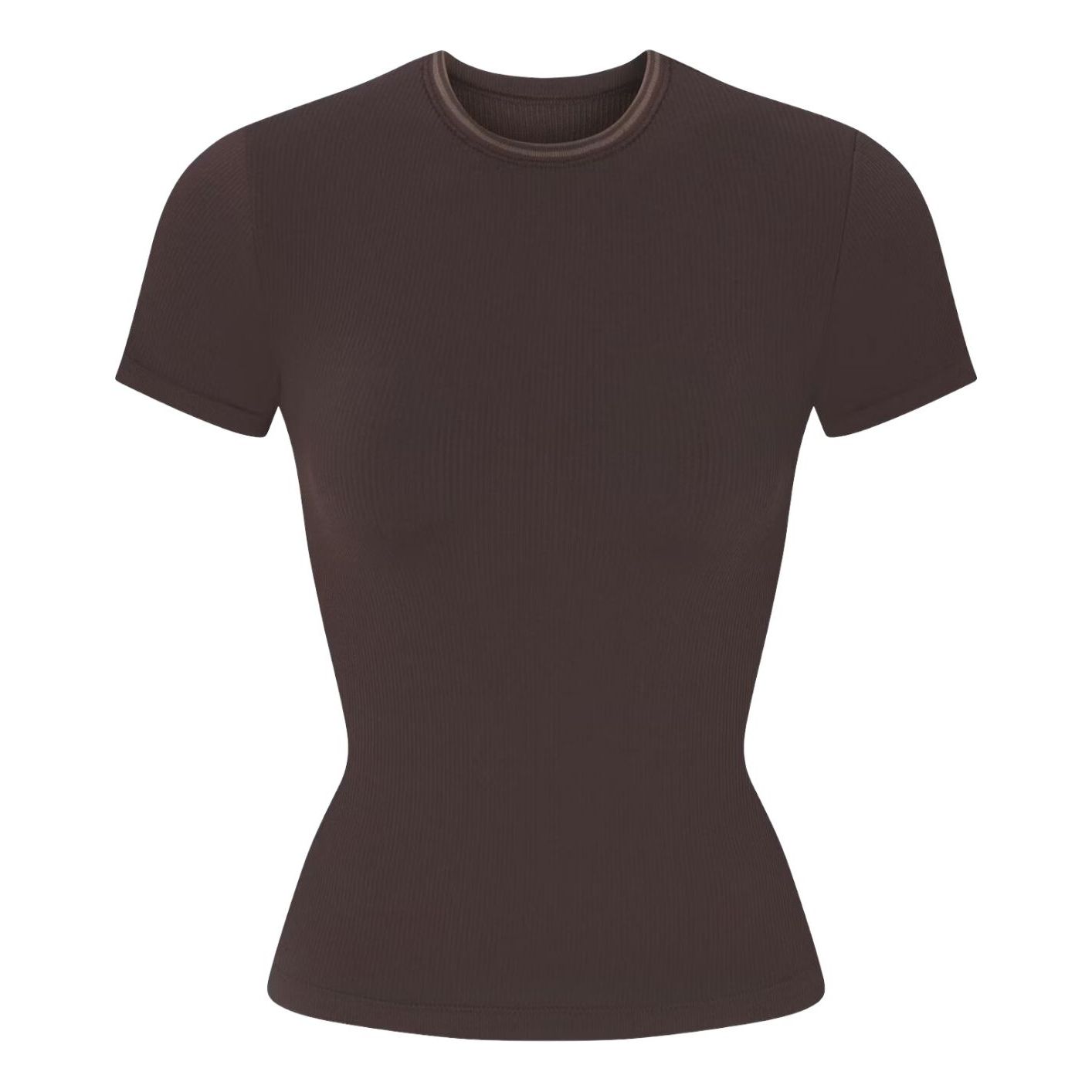 (WMNS) Nike x SKIMS Ribbed Seamless Baby T-Shirt 'Phoenix' SSSSL9718W-PHR