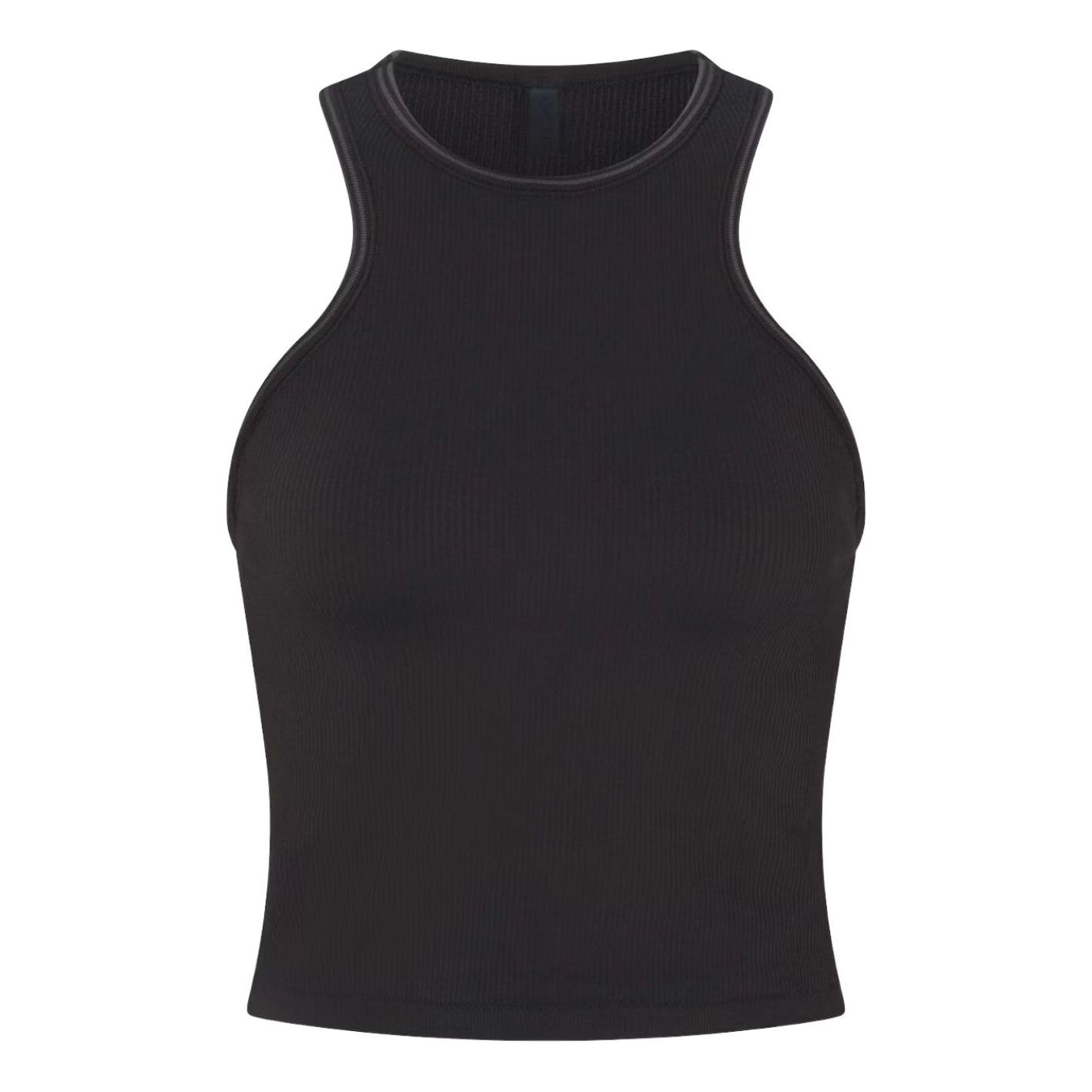 (WMNS) Nike x SKIMS Ribbed Seamless Racer Front Tank 'Obsidian' TPTNK11000W-OAR