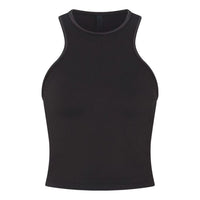 (WMNS) Nike x SKIMS Ribbed Seamless Racer Front Tank 'Obsidian' TPTNK11000W-OAR