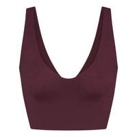 (WMNS) Nike x SKIMS Matte V-Neck Bra 'Currant' BALLL8616W-CUR
