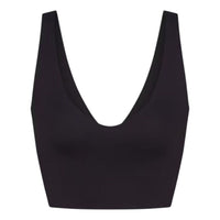 (WMNS) Nike x SKIMS Matte V-Neck Bra 'Obsidian' BALLL8616W-OBD