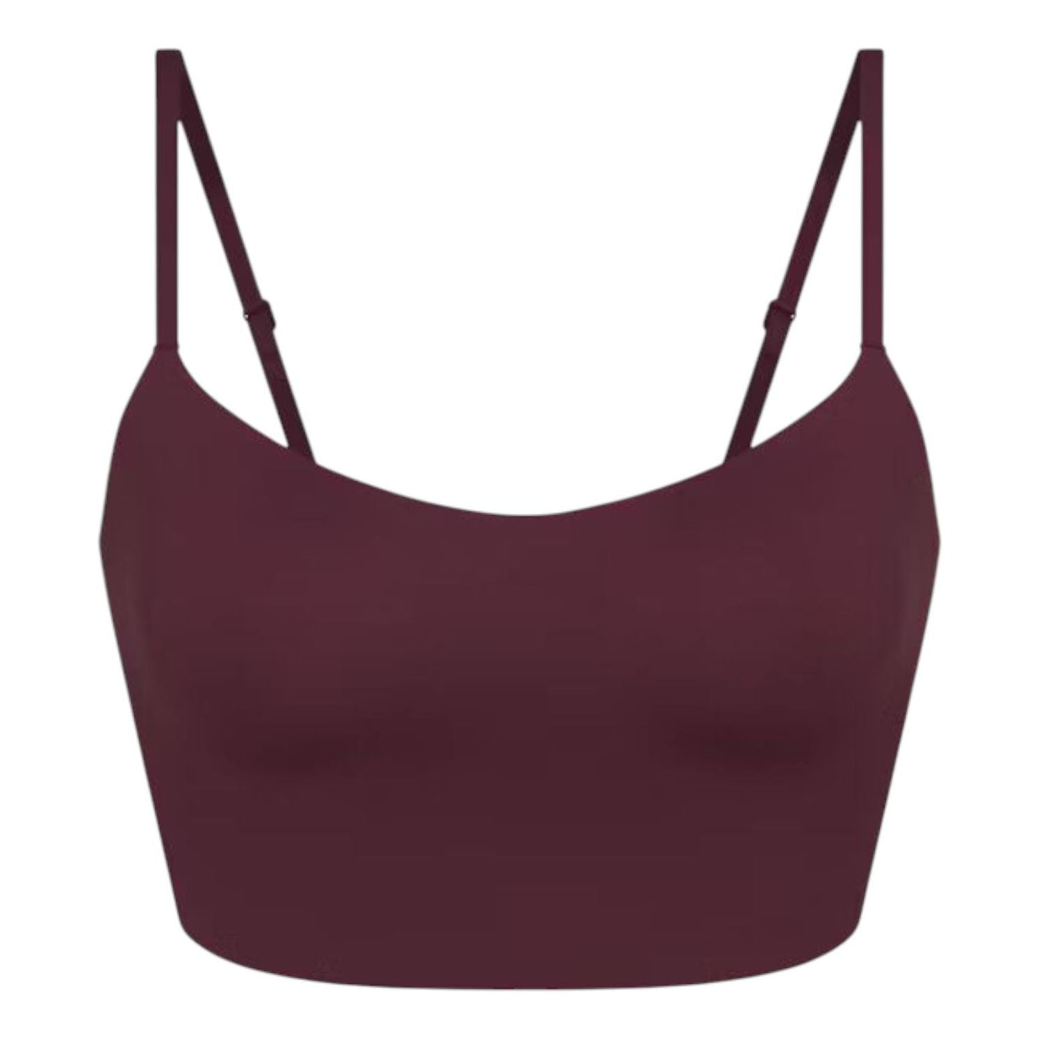 (WMNS) Nike x SKIMS Matte Cami Longline Bra 'Currant' BRSPT5115-CUR