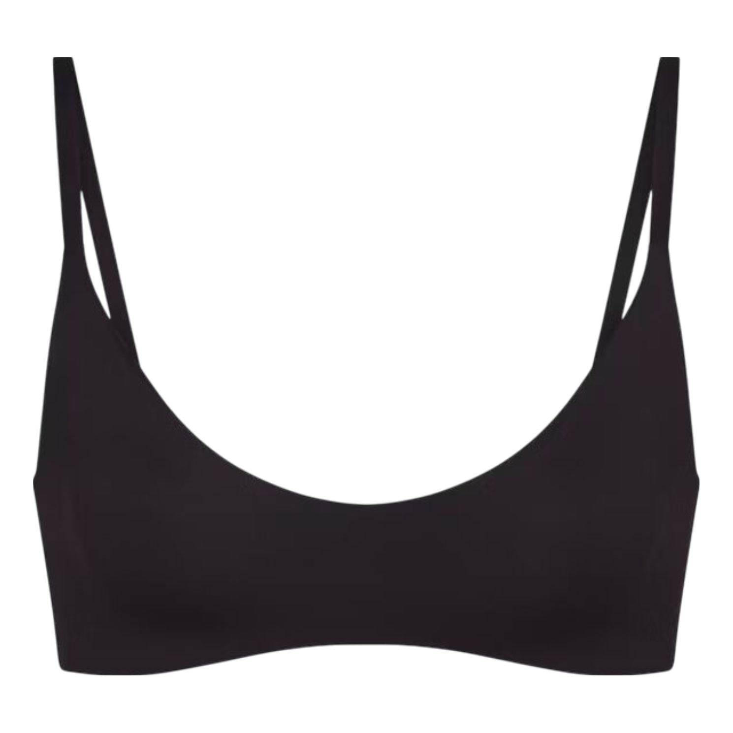(WMNS) Nike x SKIMS Matte Micro Scoop Bra 'Obsidian' BRSPT5120-OBD