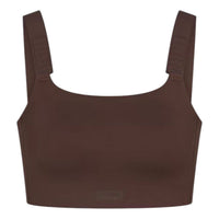 (WMNS) Nike x SKIMS Matte Wide-Strap Bra 'Dark Sepia' BRSPT5121-DSP