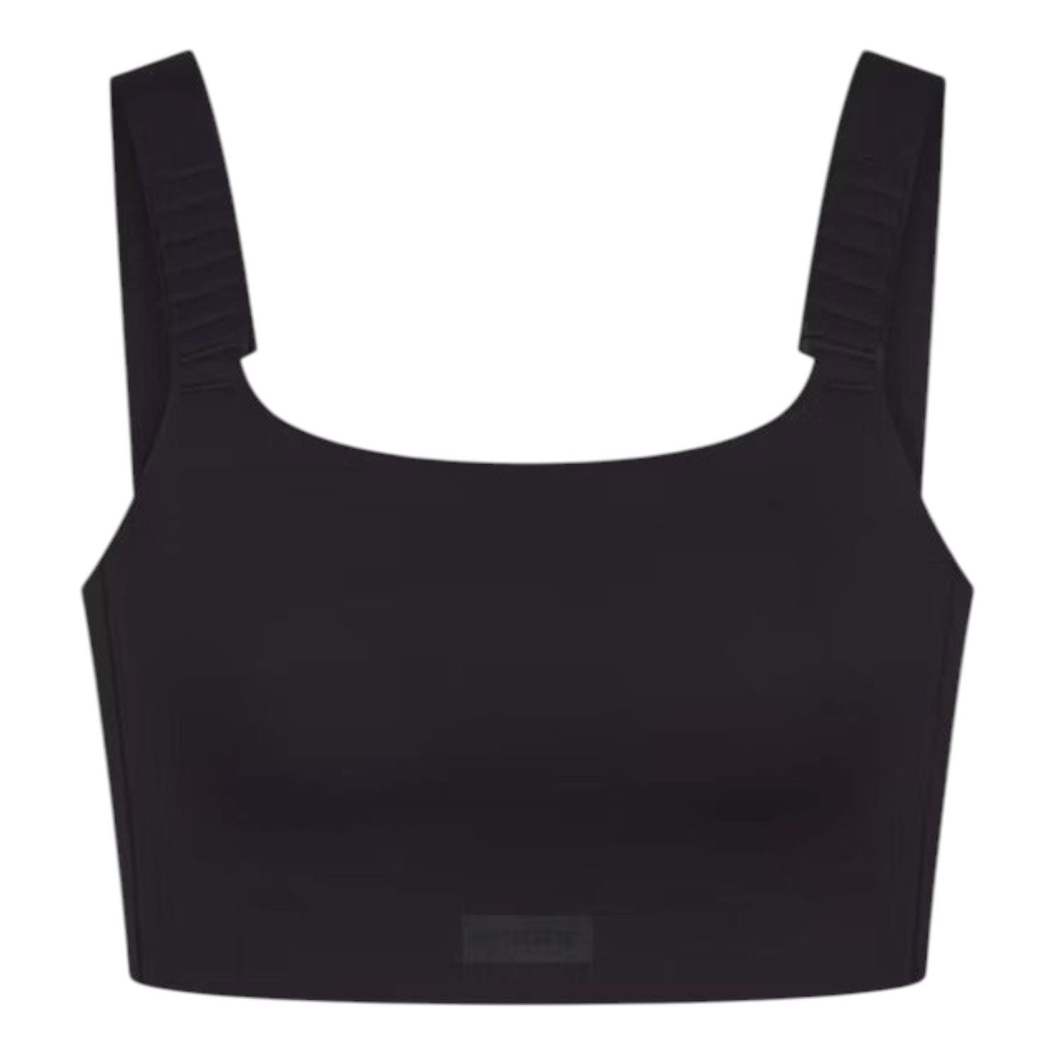 (WMNS) Nike x SKIMS Matte Wide-Strap Bra 'Obsidian' BRSPT5121-OBD